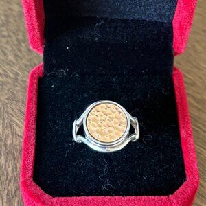 Kameleon silver ring (925) - Ring ONLY - Size 6